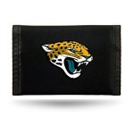 NFL Rico Industries Jacksonville Jaguars Nylon Tri-Fold Wallet Nylon Tri-Fold Wallet