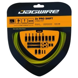 Jagwire - Universal 2X Pro Shift Cable Kit Sram And Shimano Compatible 3000 Mm Yellow