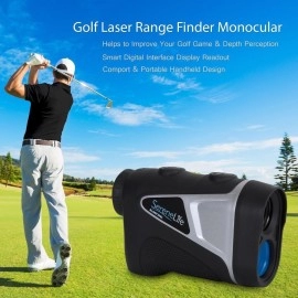 SereneLife Advanced Golf Laser Rangefinder with Pinsensor Technology - Waterproof Digital Golf Range Finder Accurate up to 540 Yards - Upgraded optical view