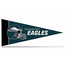 NFL Philadelphia Eagles 8-Piece 4-Inch by 9-Inch Classic Mini Pennant D
