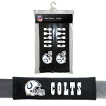 Fremont Die Indianapolis Colts Velour Seat Belt Pads