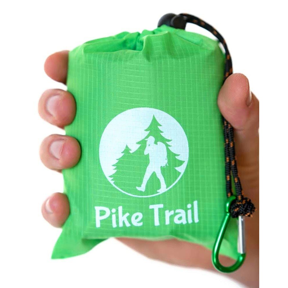 Pike Trail Pocket Beach Blanket (60 X 56) - Lightweight Sand Proof Picnic Blanket, Compact Outdoor Blanket, Waterproof Pocket Blanket For Hiking, Camping, Picnics, Travel And Beach Trips