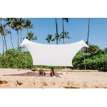 Neso Tents Grande Beach Tent, 7Ft Tall, 9 X 9Ft, Reinforced Corners And Cooler Pocket(White)