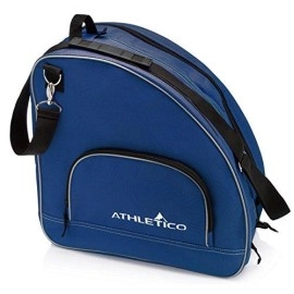 Athletico Ice & Inline Skate Bag - Premium Bag To Carry Ice Skates, Roller Skates, Inline Skates For Both Kids And Adults (Blue)