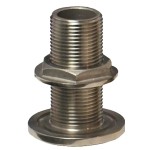 Groco Nps Npt Combo Stainless Steel Thru-Hull Fitting Wnut (Size: 12)