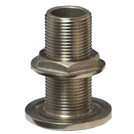 Groco Nps Npt Combo Stainless Steel Thru-Hull Fitting Wnut (Size: 12)