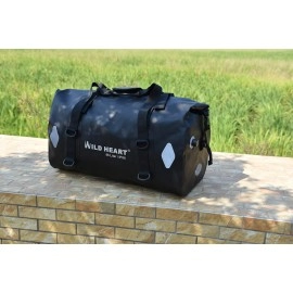 Waterproof Bag 55L 66L 77L Motorcycle Dry Duffel Bag for Travel,Motorcycling, Cycling,Hiking,Camping(66L, Black)