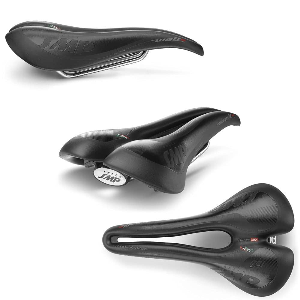 Smp Unisex - Adult Well M1 Gel Saddle, Black, One Size