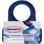 AmericanMaid Ergonomic Large 3 5 6 Gallon Water Bottle & Cooler Jug Handle and Carrier for Easy Carry & Moving