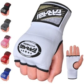 Farabi Kids Hybrid Boxing Inner Gloves Punching Boxing Gloves (White)