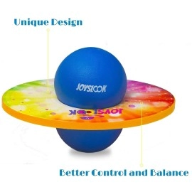 Joyslook Pogo Ball Balance Board Bounce It Lolo Fun Hopper for Kids Ages 6 and Up and Adults Gift for Birthday