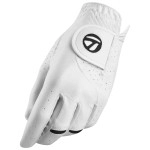 Taylormade Stratus Tech Glove 2-Pack (White, Left Hand, Mediumlarge), White(Mediumlarge, Worn On Left Hand)