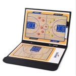 Basketball Coaching Board Coaches Clipboard Tactical Magnetic Board Kit With Dry Erase, Marker Pen And Zipper Bag (Basketball Board) (Basketball Coaching Board) (Basketball Coaching Board)
