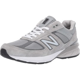 New Balance Mens Made In Us 990 V5 Sneaker, Greycastlerock, 14 Narrow
