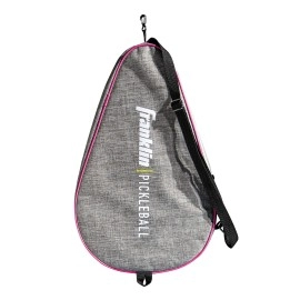 Franklin Sports Pickleball Paddle Bag - Official Bag of The US Open - Grey/Pink