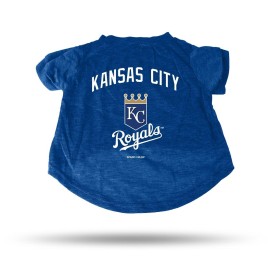 Rico Industries MLB Kansas City Royals Pet Tee Shirt, Size XL, Team Color
