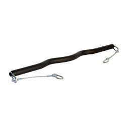 GR8FLEX EZ Curl Bar - Heavy Weight Training Accessory Designed To Fit on Total Trainer, Bowflex, and Home Fitness Gym Equipments with Cable Systems