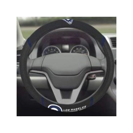 Fanmats 21379 Los Angeles Rams Embroidered Steering Wheel Cover