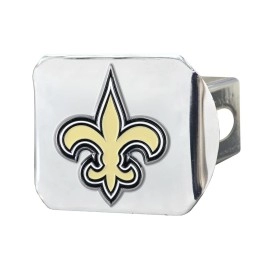 FANMATS 22588 New Orleans Saints Hitch Cover - 3D Color Emblem