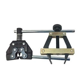 Azssmuk Aobbmok Roller Chain Tools Kit #25-60 Holder Puller&Breaker Cutter For Bicycle,Motorcycle Chains (Carbon Steel)