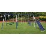 Xdp Recreation New All Star Playground Metal Swing Set