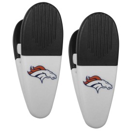 Nfl Denver Broncos Mini Chip Clip Magnets Set Of 2