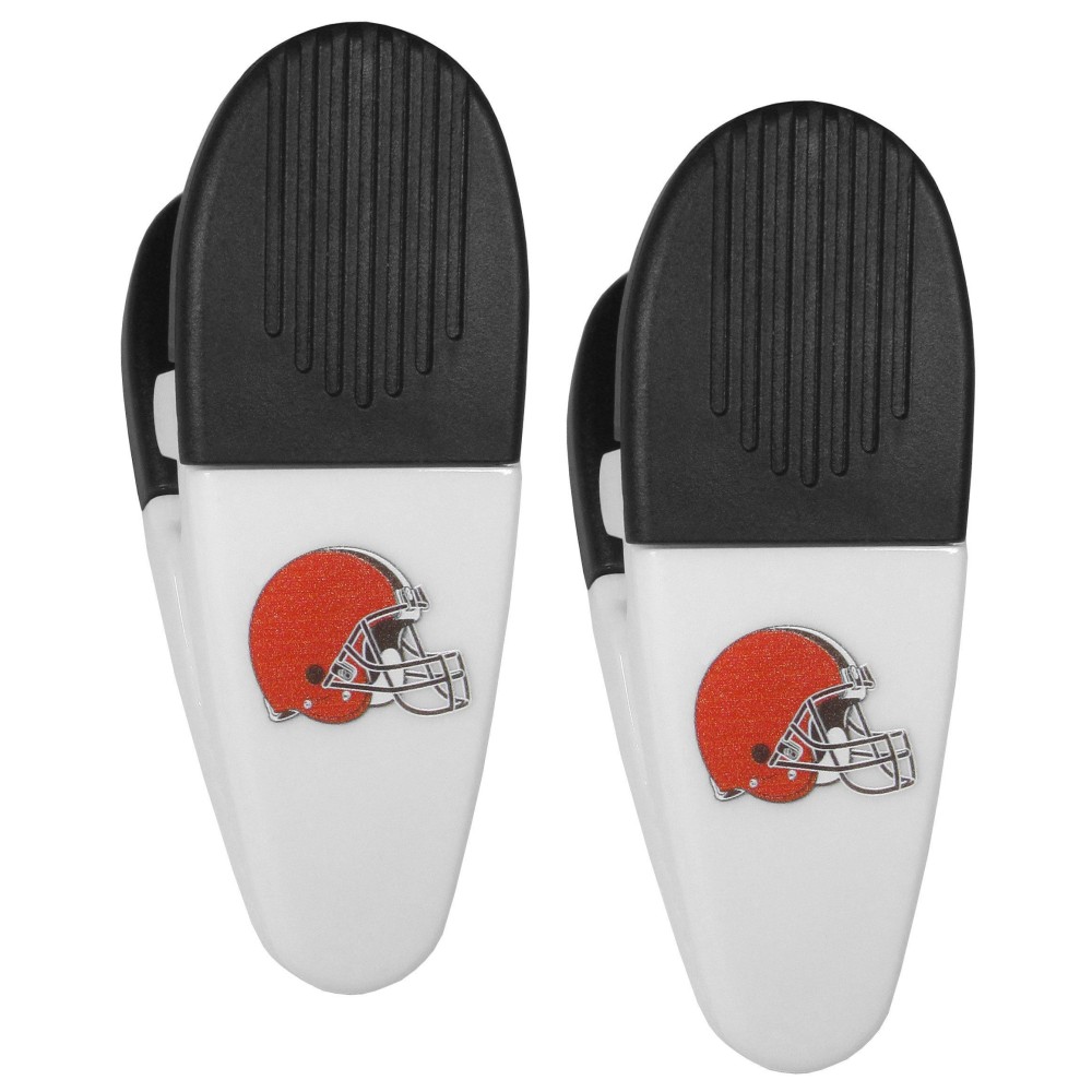 Nfl Cleveland Browns Mini Chip Clip Magnets Set Of 2