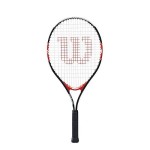 Wilson Federer Junior Tennis Racquet (23-Inch, Black/Red)