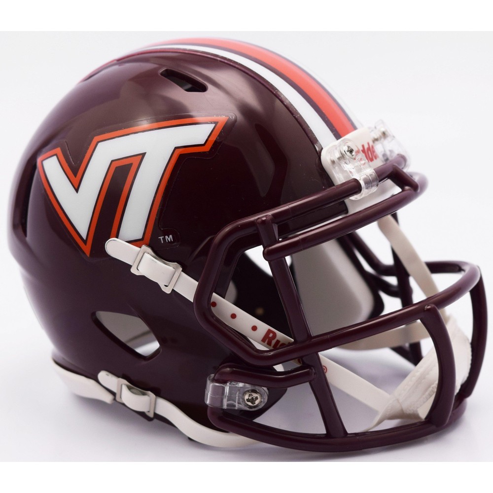 Virginia Tech Hokies Helmet Riddell Authentic Full Size Speed Style 2016