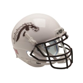 Western Michigan Broncos Helmet - Schutt Xp Authentic Full Size - Alt 1 - White