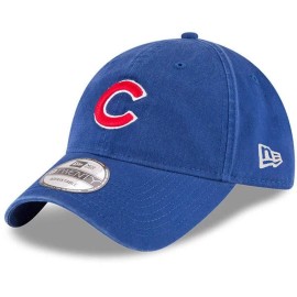 New Era 920 Core Classic Chicago Cubs Strapback Hat (Light Royal) Polo Dad Cap