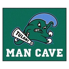 Fanmats Ncaa Tulane Green Wave Tulane Universityman Cave Tailgater, Team Color, One Sized