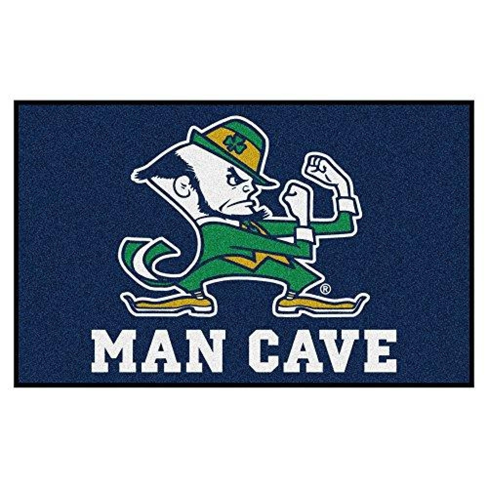 Fanmats Ncaa Notre Dame Fighting Irish Notre Dameman Cave Ultimat, Team Color, One Sized