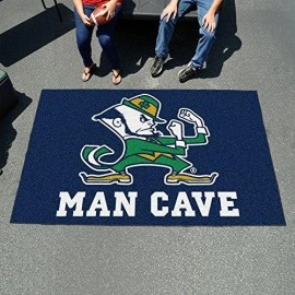 Fanmats Ncaa Notre Dame Fighting Irish Notre Dameman Cave Ultimat, Team Color, One Sized