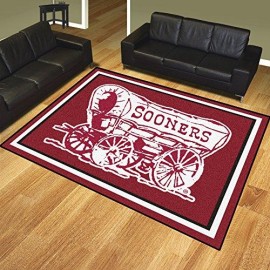 Fanmats Ncaa Oklahoma Sooners University Of Oklahoma8X10 Rug, Team Color, One Sized