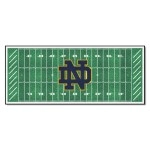 Fanmats 22924 Notre Dame Fighting Irish Field Runner Rug - 30In. X 72In. - Nd Primary Logo