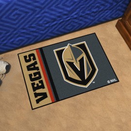 FANMATS 22909 Vegas Golden Knights Starter Mat Accent Rug - 19in. x 30in. | Sports Fan Home Decor Rug and Tailgating Mat Uniform Design