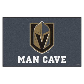 Fanmats Nhl Vegas Golden Knights Nhl - Vegas Golden Knightsman Cave Ultimat, Team Color, One Sized