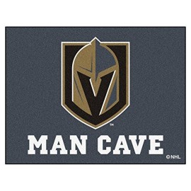 Fanmats Nhl Vegas Golden Knights Nhl - Vegas Golden Knightsman Cave All-Star, Team Color, One Sized