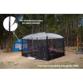 Wenzel Magnetic Screen House, Magnetic Screen Shelter for Camping, Travel, Picnics, Tailgating, and More