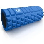 321 Strong Foam Roller - Medium Density Deep Tissue Massager For Muscle Massage And Myofascial Trigger Point Release, With 4K Ebook - Blue