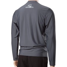 O'Neill Men's Basic Skins Longsleeve Rash Tee M Graphite (4339IS)