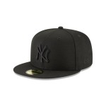 New Era New York Yankees Mlb Basic 59Fifty Fitted Cap Black 8