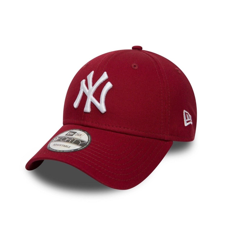 New Era Unisex Adult One Size 9Forty Mlb League Essential New York Yankees, Red, Osfm