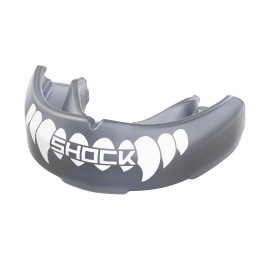 Shock Doctor Mouth Guard For Braces, Upper Teeth Protection, Instant Fit, Adult & Youth Sizes