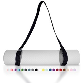 Tumaz Yoga Mat Strap [Mat Not Included] (15+ Colors, 2 Sizes Options) With Extra Thick, Durable And Comfy Delicate Texture The Must-Have Multi-Purpose Strap/Carrier For Your Yoga Mat, Exercise Mat