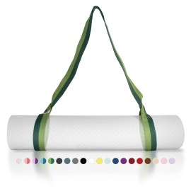 Tumaz Yoga Mat Strap [Mat Not Included] (15+ Colors, 2 Sizes Options) With Extra Thick, Durable And Comfy Delicate Texture The Must-Have Multi-Purpose Strap/Carrier For Your Yoga Mat, Exercise Mat