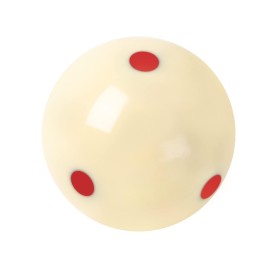Gse Billiard Practice Training Cue Ball, Aaa-Grade Pro Cup Standard Pool Billiard Cue Ball With 6 Red Dots(6 Oz 2-14)
