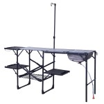 Gci Outdoor Master Cook Station, Portable Camp Kitchen Table