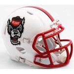 Riddell Ncaa North Carolina State Wolfpack Helmet Mini Speedhelmet Replica Mini Speed Style Tuffy Design, Team Colors, One Size